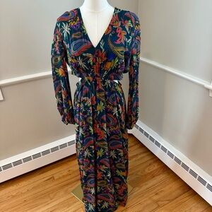 Boden Maxi Dress with Cut Outs